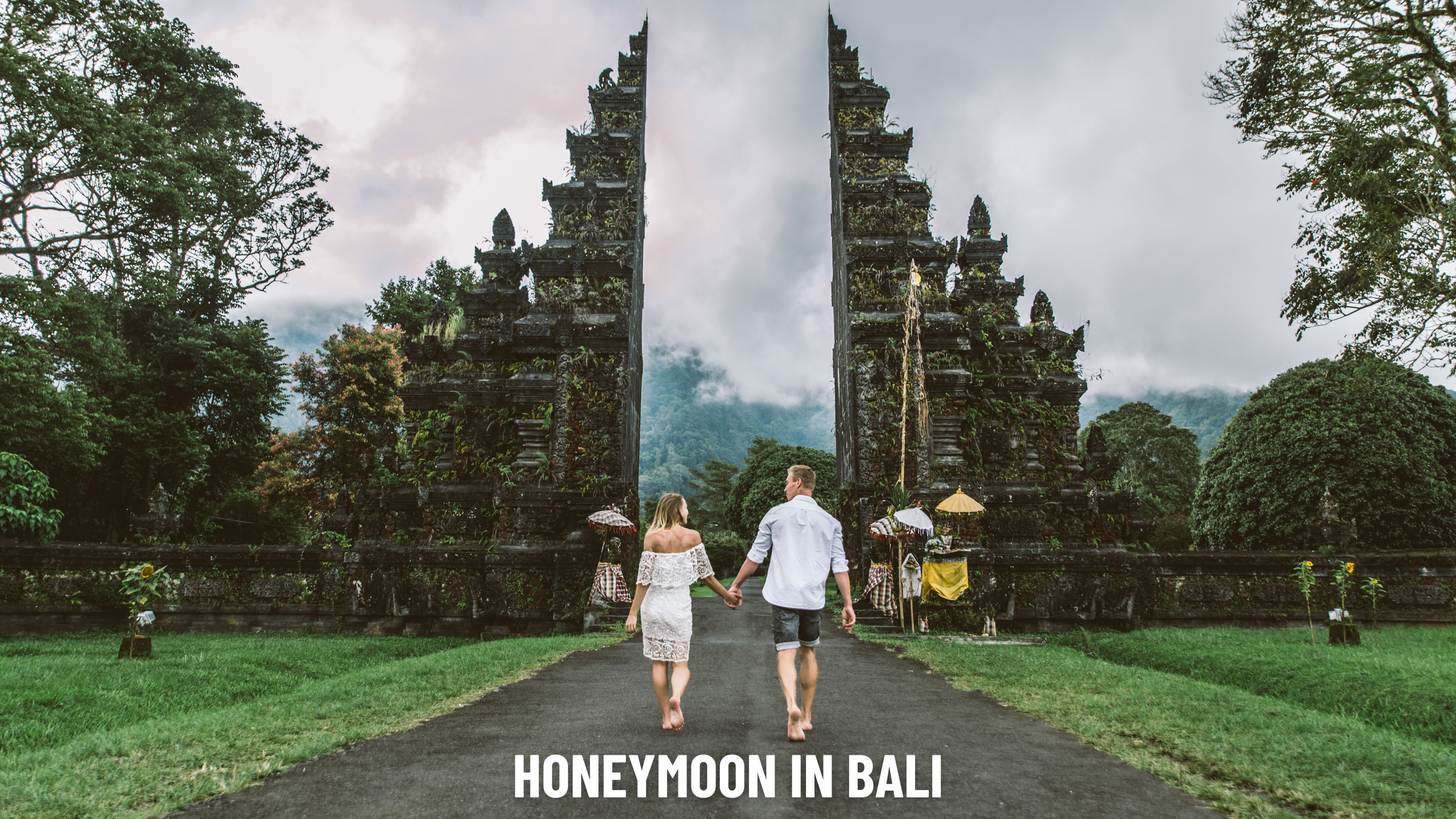 International honeymoon destination in bali